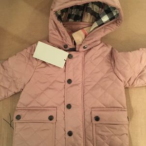 NWT Authentic Burberry Quilted Oscar 2T